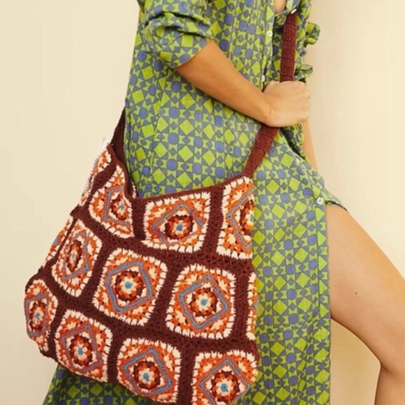 Free People Catch Me Crochet Hobo Bag - Picture 3 of 9